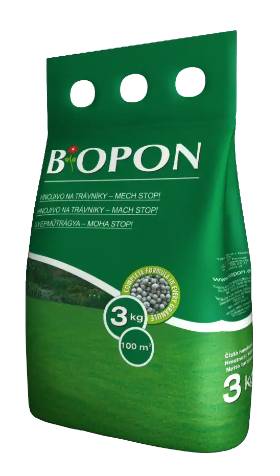 Biopon mohás gyeptáp 3kg